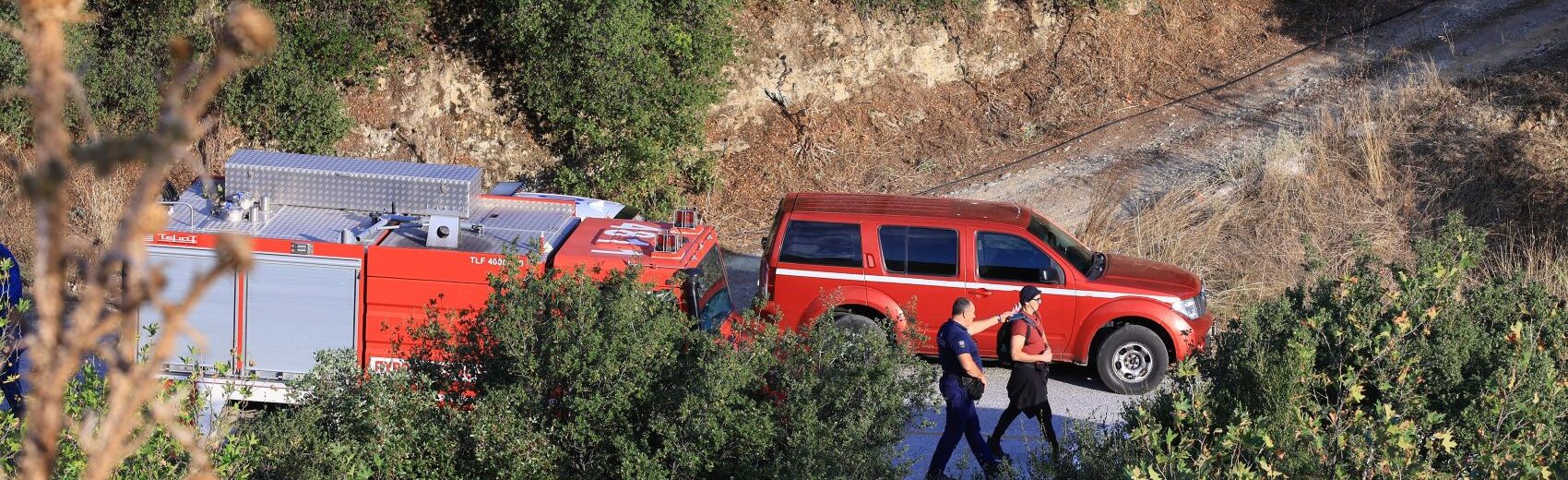 Εγκατάλειψη πεζοπορίου στη Χάνια