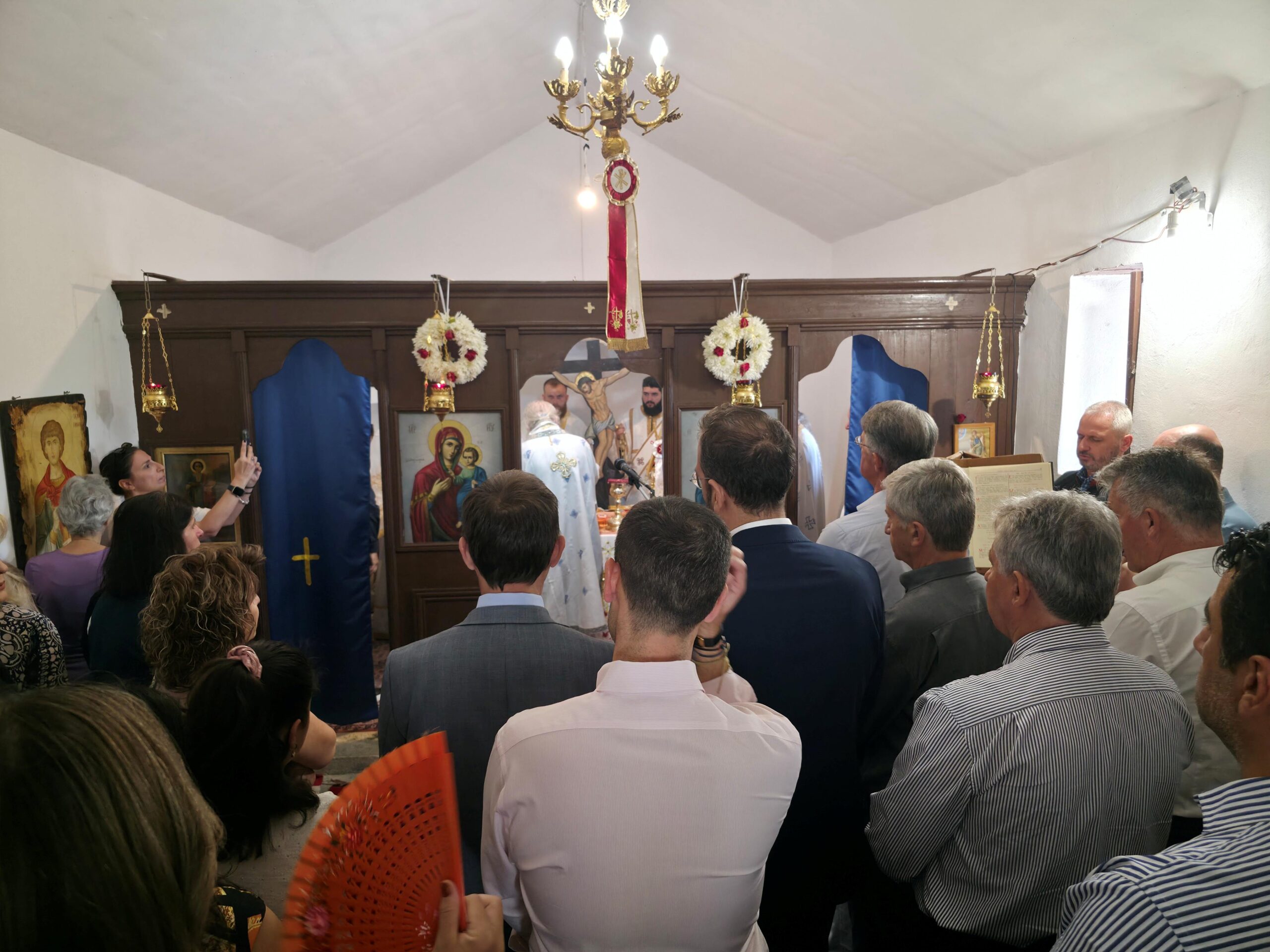 Λαμπρός εορτασμός του Αγίου Παντελεήμονα στη Δίβρη του Δήμου Αρχαίας Ολυμπίας ΦΩΤΟ
