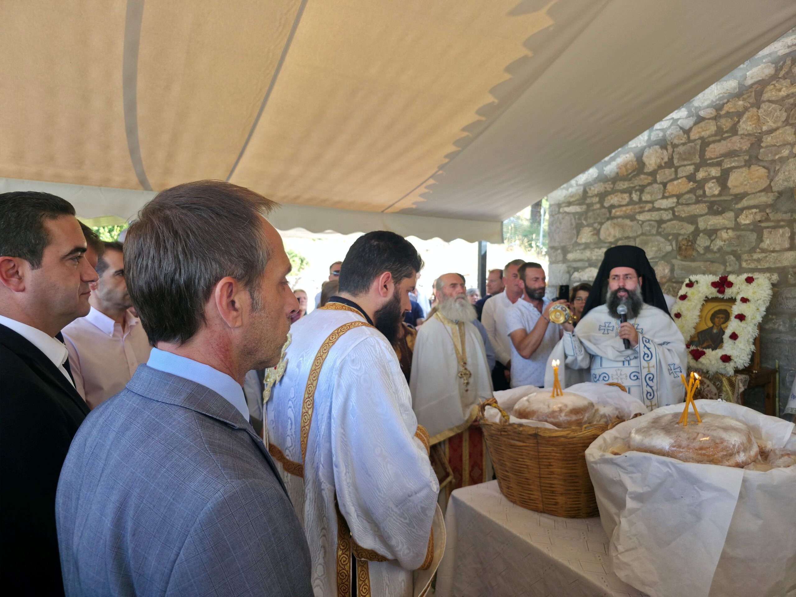 Λαμπρός εορτασμός του Αγίου Παντελεήμονα στη Δίβρη του Δήμου Αρχαίας Ολυμπίας ΦΩΤΟ