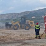 Πάτρα: Φωτιές σε Ριγανόκαμπο και πρώην ΜΟΜΑ - Στην κατάσβεση συνέδραμε η Περιφέρεια ΦΩΤΟ