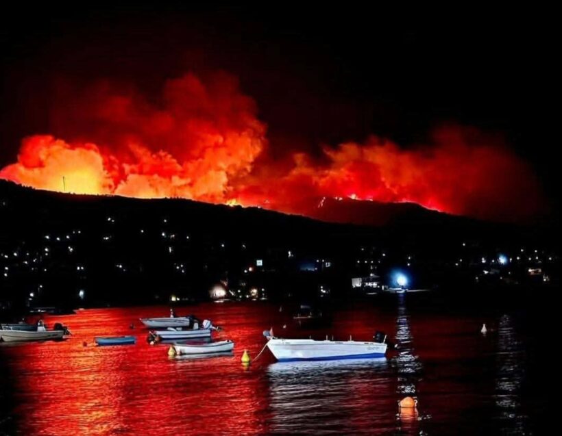 Αχαΐα: Πύρινη κόλαση κοντά στο Αίγιο - Εκκενώσεις χωριών - Κάτοικοι και Πολιτική Προστασία στο Patrapress ΒΙΝΤΕΟ-ΦΩΤΟ
