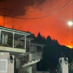 Αιγιάλεια: Μια «ανάσα» από σπίτια η φωτιά σε Ν. Ερινέο και Καμάρες ΦΩΤΟ - ΒΙΝΤΕΟ