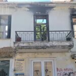Πάτρα: Φωτιά σε κτίριο «φάντασμα», υπό τον τρόμο περιοίκων ΦΩΤΟ