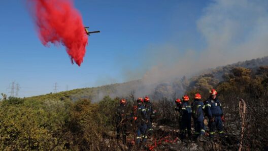 Οινόη: Πάνω από 200 πυροσβέστες και 29 αεροσκάφη επιχειρούν στην πυρκαγιά ΒΙΝΤΕΟ 12 Φωτιά σε οίνοπανέ