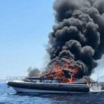 Η ΠΕΠΙΕΘ και ο Γ. Βάλλης για τη φωτιά σε σκάφος στη Βουλιαγμένη ΦΩΤΟ - ΒΙΝΤΕΟ