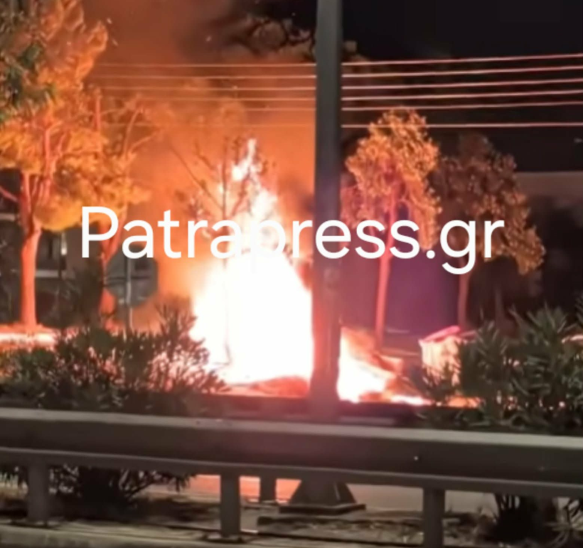 Πάτρα: Φωτιά δίπλα σε σπίτια - Αναστάτωση τη νύχτα στην Βενιζέλου ΒΙΝΤΕΟ 4 Πάτρα: Φωτιά δίπλα σε σπίτια - Αναστάτωση τη νύχτα στην Βενιζέλου ΒΙΝΤΕΟ