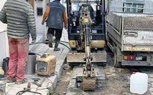 Πάλη χώρας με μεγάλη συνοικία της πόλης