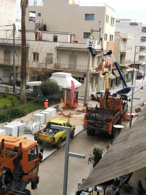 Αίγιο: Κομπρεσέρ και σκόνη στην Ανάπλαση της οδού Μητροπόλεως, σε ώρα κοινής ησυχίας και εν μέσω θέρους ΦΩΤΟ 5 Αίγιο: Κομπρεσέρ και σκόνη στην Ανάπλαση της οδού Μητροπόλεως, σε ώρα κοινής ησυχίας και εν μέσω θέρους ΦΩΤΟ