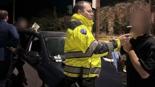 Ηλεία: Οδηγούσαν μεθυσμένοι και προσέκρουσαν σε τσιμεντένια περίφραξη 13 Ελευθεριες στην Χωρά της Ηλείας