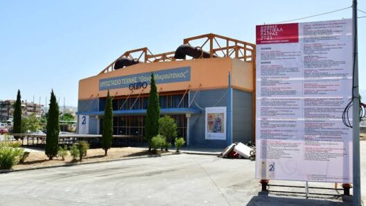 Πάτρα: Με 2,7 εκ. ευρώ ανακαινίζεται το «Εργοστάσιο Τέχνης» MAKETΕΣ
