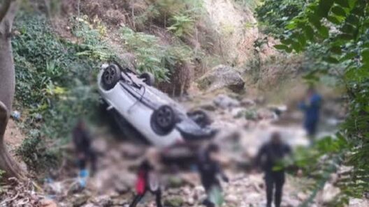 Νεκρός 30χρονος πατέρας που έπεσε με αυτοκίνητο σε χαράδρα