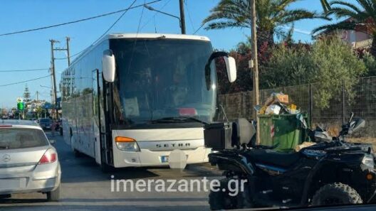 Ζάκυνθος: «Γουρούνα» συγκρούστηκε με λεωφορείο, διασωληνωμένος ο τουρίστας 36 Ζάκυνθος συγκρούστηκε