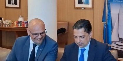 Πάτρα: Με υπογραφή Αναστασόπουλου του ΟΛΠΑ μνημόνιο συνεργασίας Ναυτιλιακής Κοινότητας και Ελληνικών Λιμένων ΦΩΤΟ