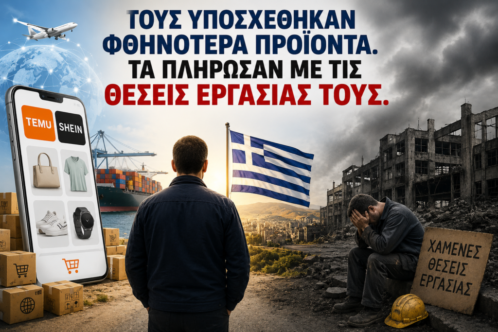 «Τους υποσχέθηκαν φθηνότερα προϊόντα. Τα πλήρωσαν με τις θέσεις εργασίας τους» 29 «Τους υποσχέθηκαν φθηνότερα προϊόντα. Τα πλήρωσαν με τις θέσεις εργασίας τους»