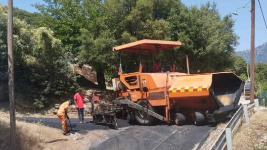 Καλάβρυτα: Αναπτυξιακό έργο στον κεντρικό δρόμο των Καστριών ΦΩΤΟ
