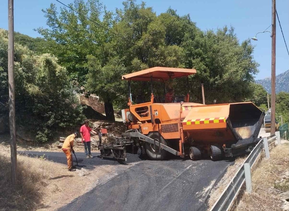 Καλάβρυτα: Αναπτυξιακό έργο στον κεντρικό δρόμο των Καστριών ΦΩΤΟ