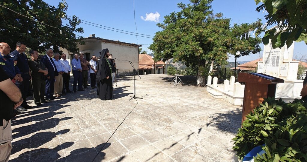 Συγκίνηση στην εκδήλωση Μνήμης του ήρωα της Κύπρου Σωτήρη Τζουρά, στις Κορφές Καλαβρύτων ΦΩΤΟ