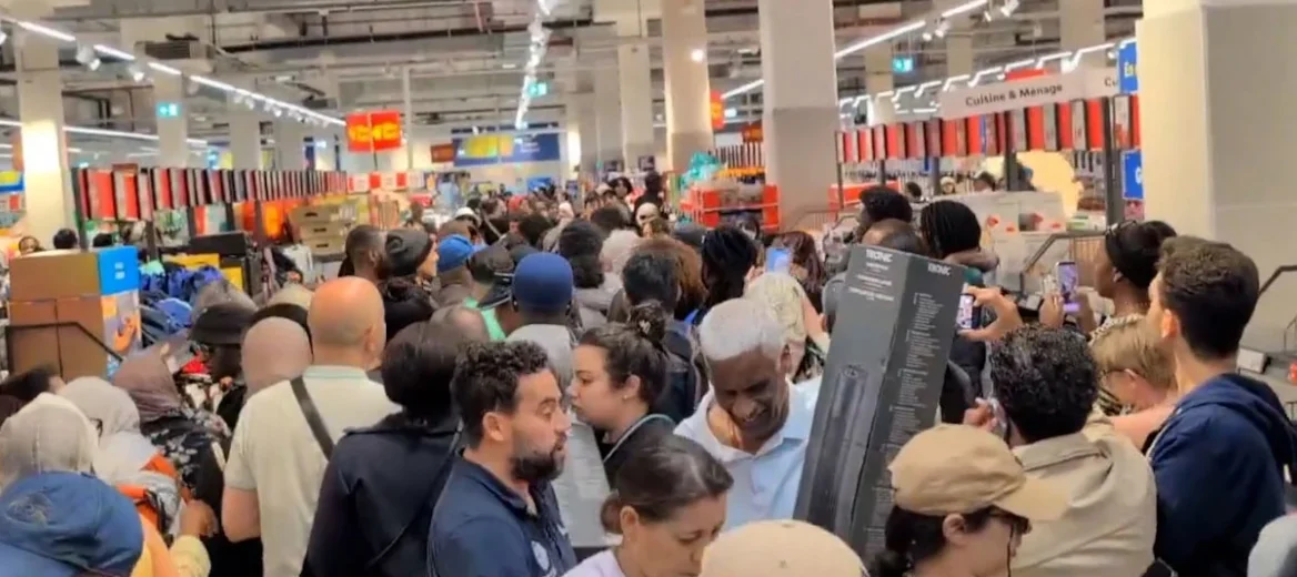 Μακέτα σούπερ μάρκετ Lidl