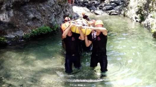 Επιχείρηση διάσωσης τραυματισμένης πεζοπόρου στη Σαμοθράκη