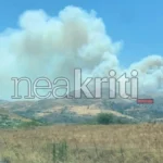 Ηράκλειο: Φωτιά στο Μελιδοχώρι - 112 για εκκένωση ΒΙΝΤΕΟ