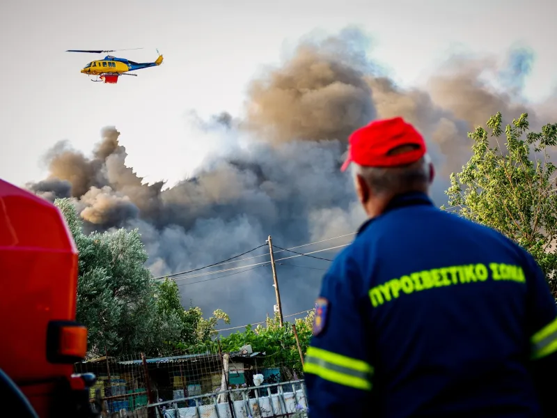 Πυρκαγιά σε σπίτι στην περιοχή Οραιόκαστρο