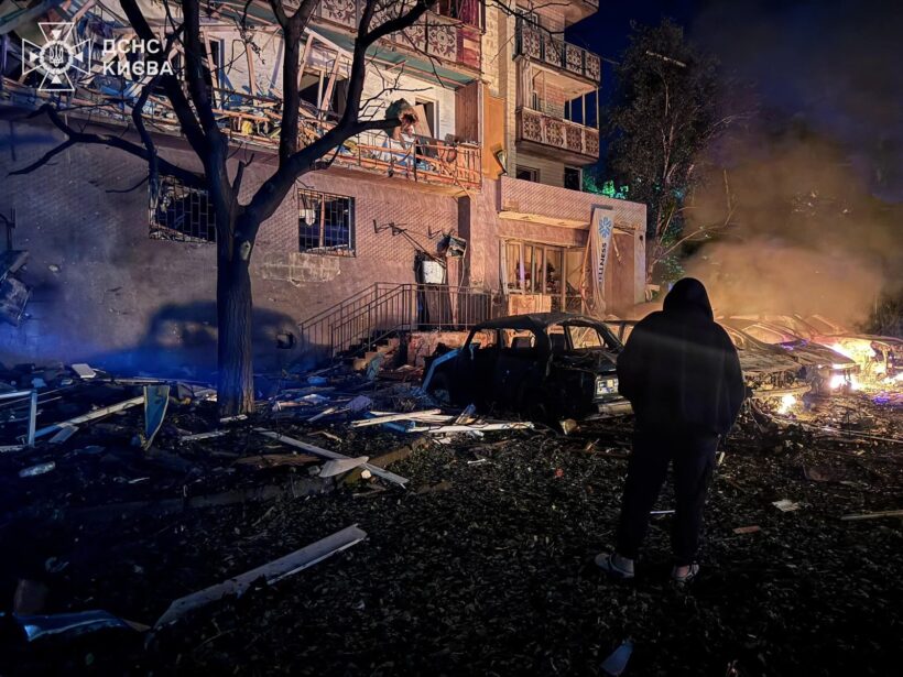 Ουκρανία: Εφιαλτική νύχτα με 40 ρωσικούς πυραύλους και 120 drones ΦΩΤΟ - ΒΙΝΤΕΟ 4 Επιδρομή με drones στην Ουκρανία