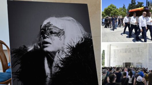 Πάολα Ρεβενιώτη: Ρίγη συγκίνησης στο τελευταίο «αντίο»