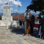 Συγκίνηση στην εκδήλωση Μνήμης του ήρωα της Κύπρου Σωτήρη Τζουρά, στις Κορφές Καλαβρύτων ΦΩΤΟ