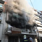 Πειραιάς: Φωτιά  σε διαμέρισμα ΦΩΤΟ