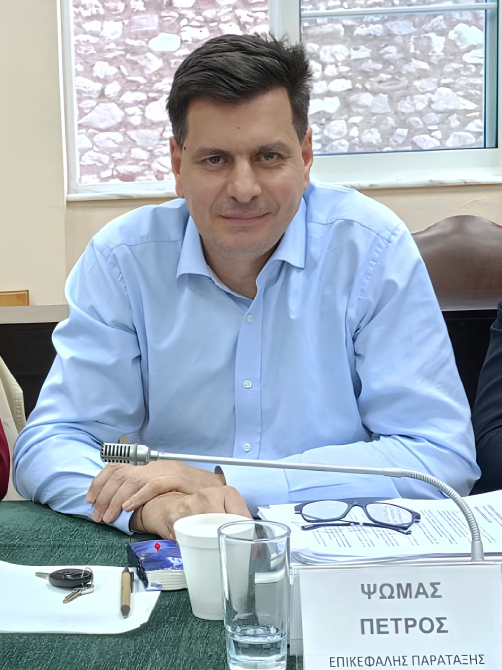 Ο Πέτρος Ψωμάς
