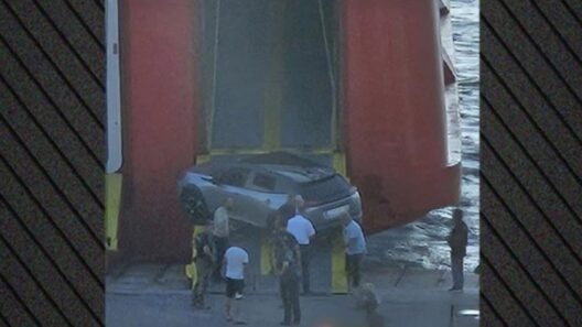 Ραφήνα: Απίστευτο σκηνικό με ΙΧ σε καταπέλτη πλοίου