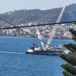 ΒΙΝΤΕΟ από την επιχείρηση μεταφοράς βυθισμένου σκάφους απο τη Σαλαμίνα