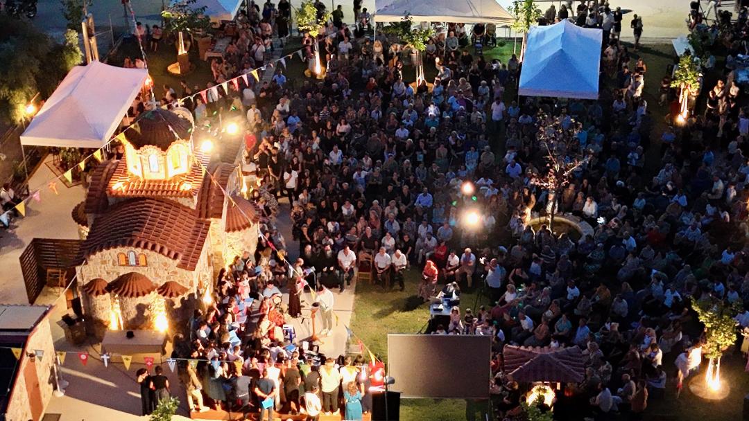 Η πρώτη επίσημη πανήγυρη του Παρεκκλησίου του Οσίου Παϊσίου στην Παραλία ΦΩΤΟ