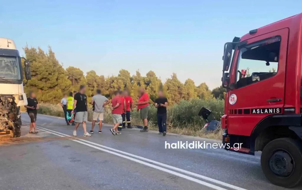 Χαλκιδική: Θανατηφόρο για γονείς και βρέφος ΒΙΝΤΕΟ-ΦΩΤΟ