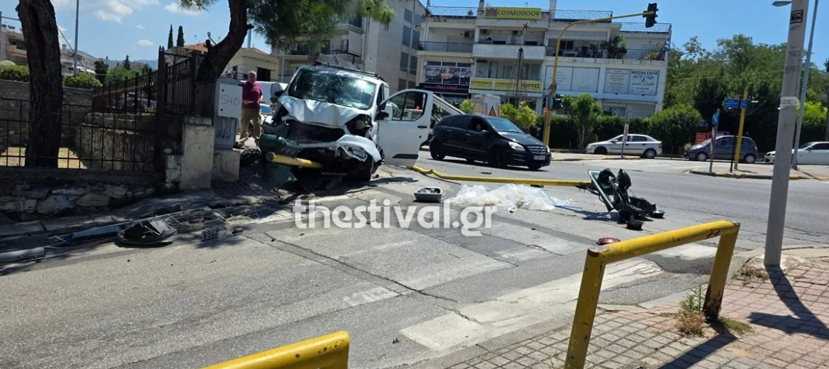 Φωτιά σε φρένα αυτοκινήτου