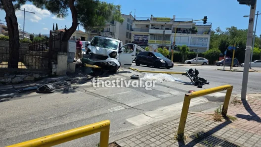 Πυλαία: Φορτηγό έχασε τα φρένα του και καρφώθηκε σε βανάκι 37 Φωτιά σε φρένα αυτοκινήτου