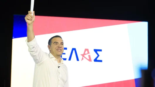 Ο Αλέξης Τσίπρας μιλάει σε εκδήλωση
