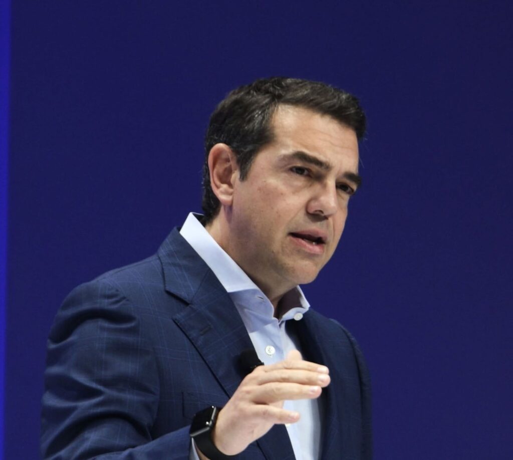 Ο Alexis Tsipras στην παρέλαση