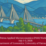 Το 3rd Patras Applied Microeconomics Workshop, στο Τμήμα Οικονομικών Επιστημών του Πανεπιστημίου Πατρών