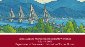 Το 3rd Patras Applied Microeconomics Workshop, στο Τμήμα Οικονομικών Επιστημών του Πανεπιστημίου Πατρών