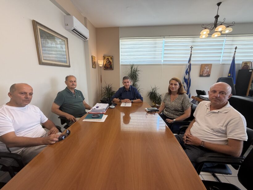 Δυτική Αχαΐα: Συνάντηση Αλεξόπουλου με τη νέα Προϊσταμένη της Εφορείας Αρχαιοτήτων