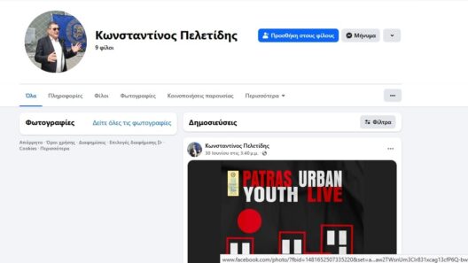 Ψεύτικη σελίδα με το όνομα του Πελετίδη στο Facebook – Τι ενημερώνει ο Δήμος 12 Ψεύτικη σελίδα με το όνομα του Πελετίδη στο Facebook – Τι ενημερώνει ο Δήμος
