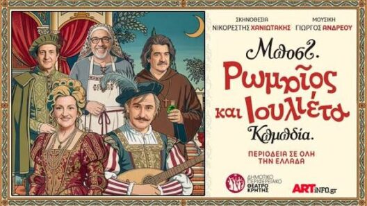 «Ρωμαίος και Ιουλιέττα» από το ΔΗ.ΠΕ.ΘΕ. Κρήτης στο Διεθνές Φεστιβάλ της Πάτρας 12 Δηπεθε κρητης στο ΔΗ.ΠΕ.ΘΕ.