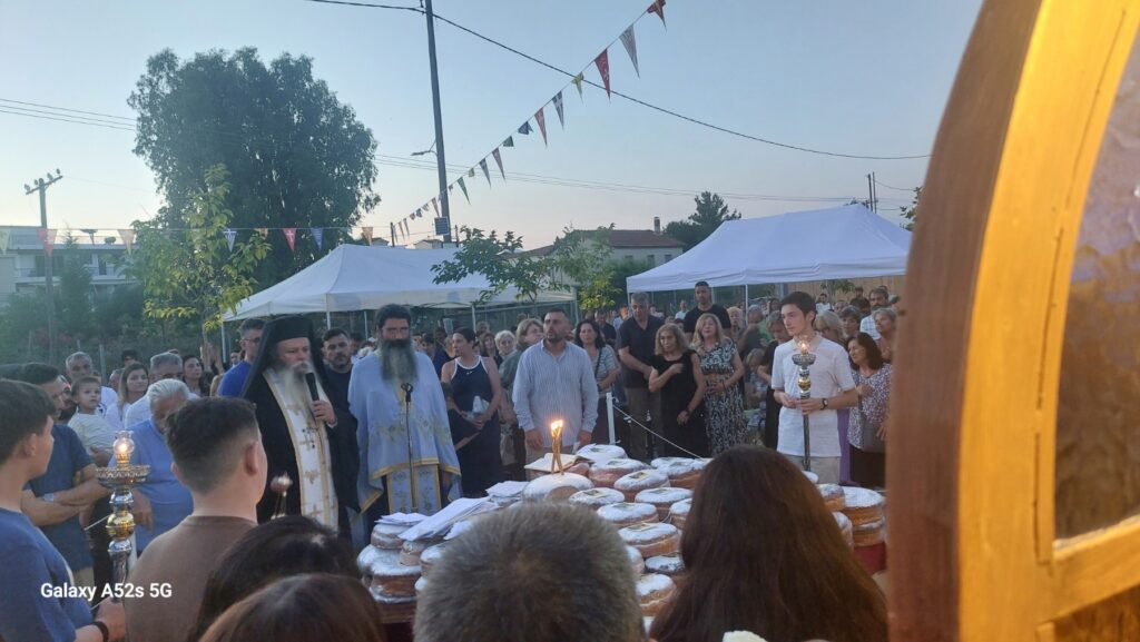 Η πρώτη επίσημη πανήγυρη του Παρεκκλησίου του Οσίου Παϊσίου στην Παραλία ΦΩΤΟ