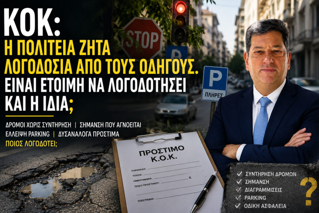 «Η Πολιτεία ζητά λογοδοσία. Είναι έτοιμη να λογοδοτήσει και η ίδια;» 5 «Η Πολιτεία ζητά λογοδοσία. Είναι έτοιμη να λογοδοτήσει και η ίδια;»