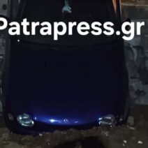 Αίγιο: Αυτοκίνητο «βούτηξε» στην γραμμή του τρένου στο Παλιό Λιμάνι ΦΩΤΟ