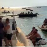 Ρίο: Διάσωση λουομένων από φέρι μποτ και ναυαγοσώστη