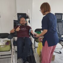 Η 1η Εθελοντική αιμοδοσία από τον Πολιτιστικό και Περιβαλλοντικό Σύλλογο Αλυκής Αιγίου ΦΩΤΟ