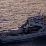 Ρίο: Βλάβη στον καταπέλτη καθήλωσε πλοίο της γραμμής και επενέβη το Λιμενικό