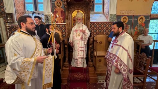 Καλάβρυτα: Με θρησκευτική κατάνυξη η Αρχιερατική Θεία Λειτουργία στους Καμενιάνους ΦΩΤΟ